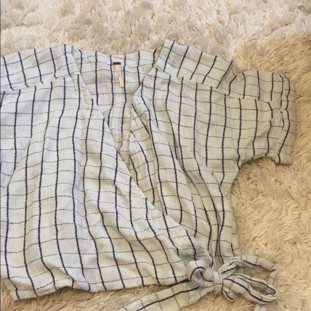 Free people tie top